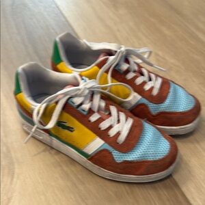 Lacoste Kids' Multicolor Sneakers - Tennis Snoopy on back